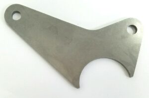 LZ-88-E 3" Anti Wrap Ladder Bar Bracket, 1/4" Steel, Fits Dana 60 axle
