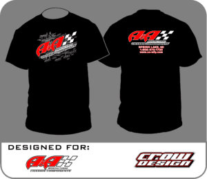 AA-TSHIRT-BLK A&A Logo T-shirt, Black