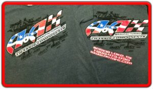AA-TSHIRT-GRY A&A T-shirt, Flag Logo, Grey