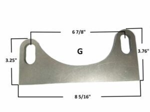 All Season Innovations LZ-10-G right upper A-frame mount for GM vehicles.