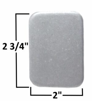 2x2 3/4 inch frame support for window installation.