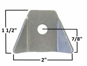 AA-043 Body Tab, .085" Steel