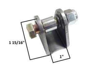 AA-263-HD Heavy Duty Radius Coil Over Mount, 1" Gap