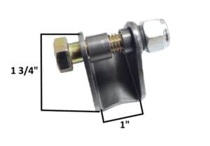AA-263-XC Extra Clearance Radius Coil Over Mount, 1" Gap