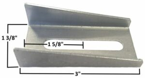 AA-434-B Slotted Channel, 3" Long