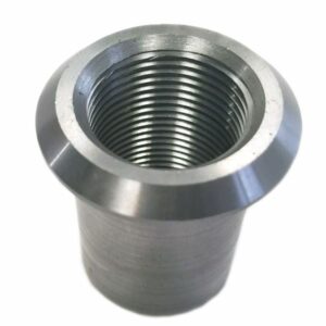 All Season Innovations steel threaded tube end with left-hand thread.