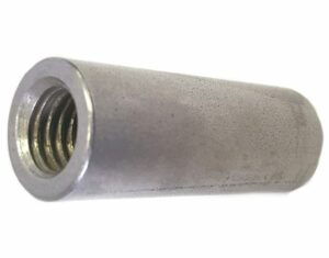 AA-592-A Steel Threaded Bushing , 1/2"-13 Thread, 2" Long