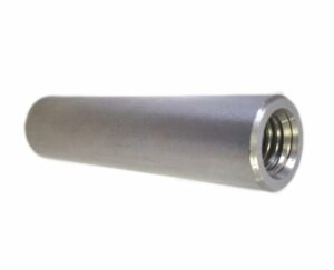 AA-592-B Steel Threaded Bushing, 1/2" - 13 Thread, 3" Long