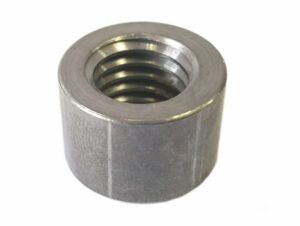 AA-592-D Steel Threaded Bushing , 1/2"-13 thread, 1" long