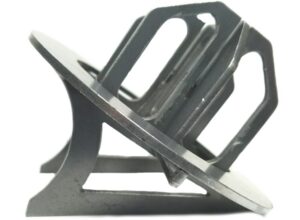 All Season Innovations lightweight offset spring cup for 3-inch tubing.