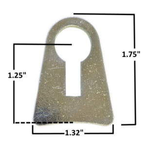 AA-664-A Window Net Keyhole Tab