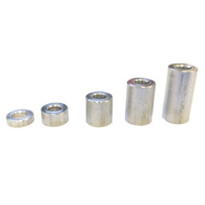 AA-670 Aluminum Spacers Bushings, 1/2" OD, 5/16" ID