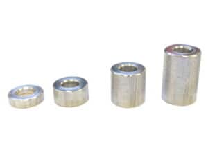 AA-679 Stainless Steel Spacer Bushing, 5/8" OD, 3/8" ID