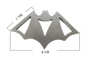 High-precision stamped metal component for manufacturing and industrial applications.