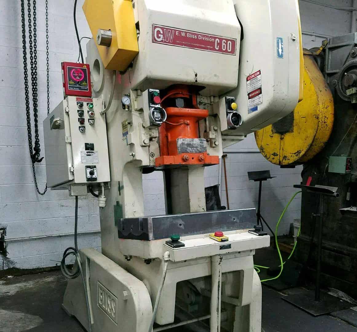 High-resolution industrial hydraulic press designed for precision metal forming.
