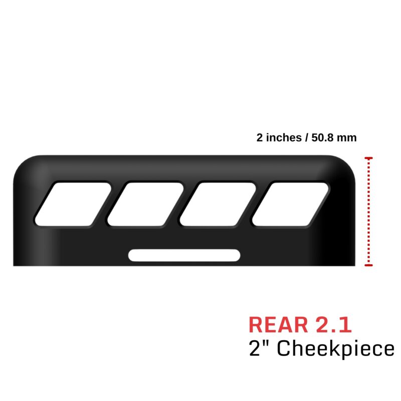 1.5-INCH REAR CHEEKPIECE