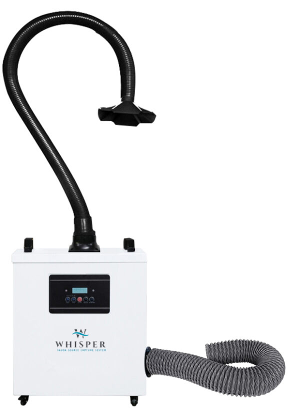 Vent to outside Whisper™ Nail Salon Source Capture System - Image 20