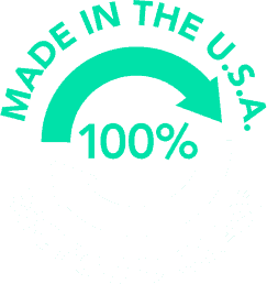 Made in USA 100% Recycled Glass