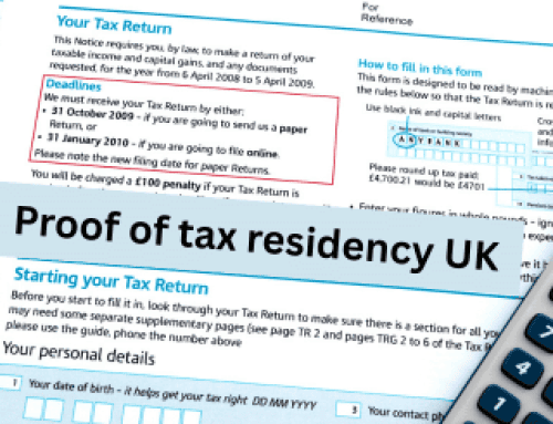 Proof of tax residency UK – your complete guide