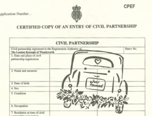 Where and how to get your civil partnership certificate