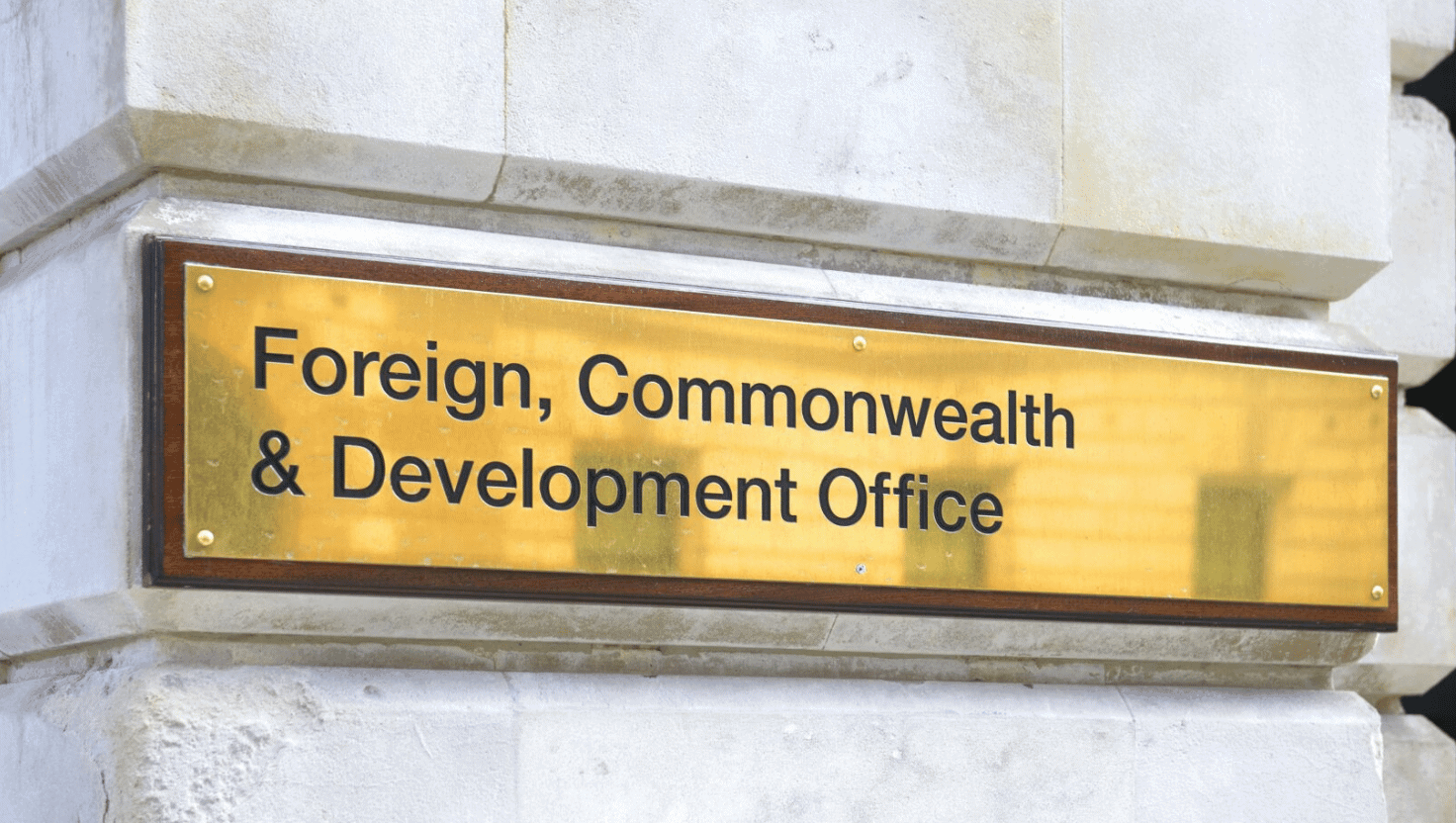 FCDO Plaque - Signage