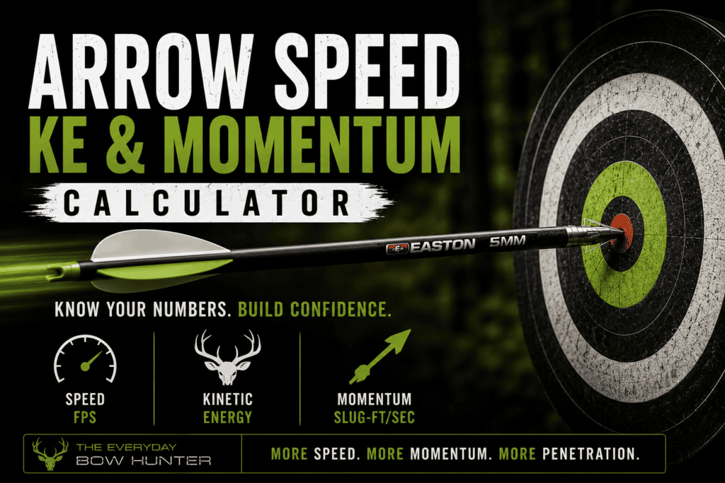 The Arrow Speed, KE, and Momentum Calculator