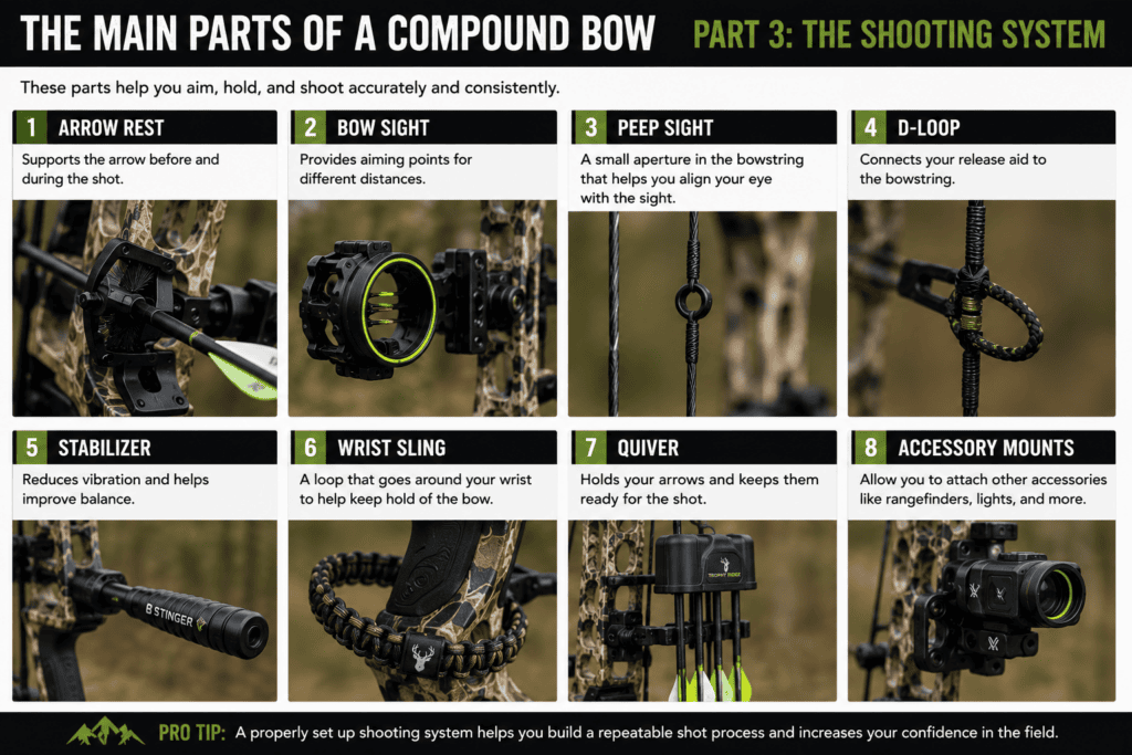 The Shooting System - Compound Bow Parts