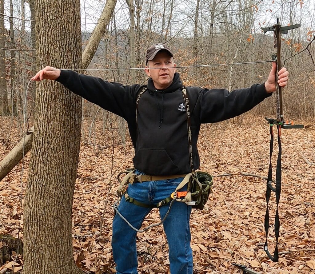 Skeletor Climbing Stick with 2-Step Aider