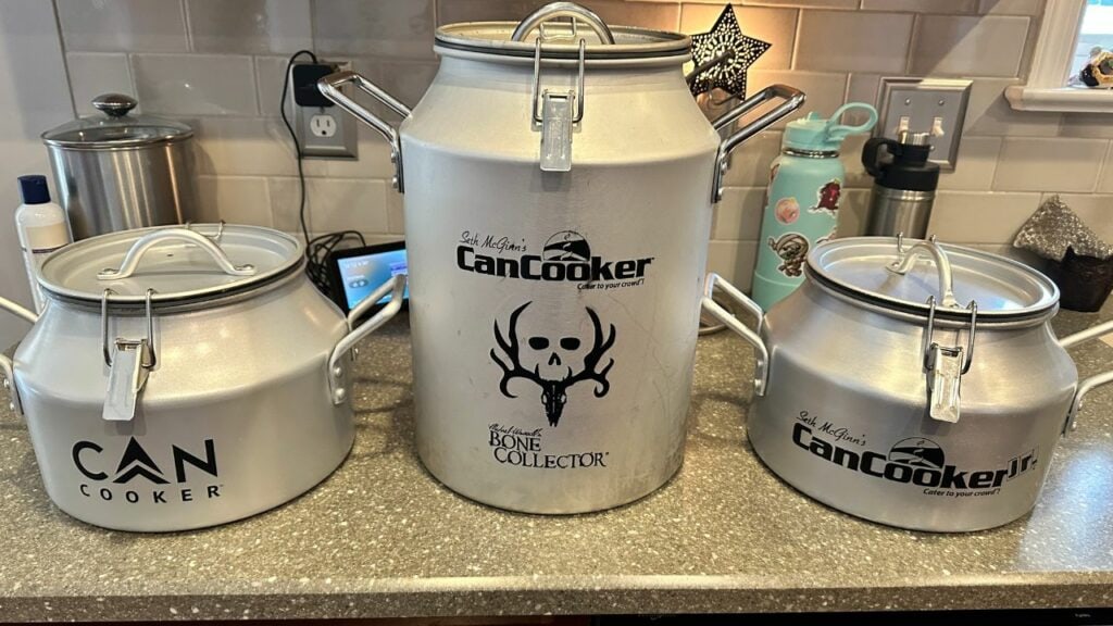 My assortment of CanCookers