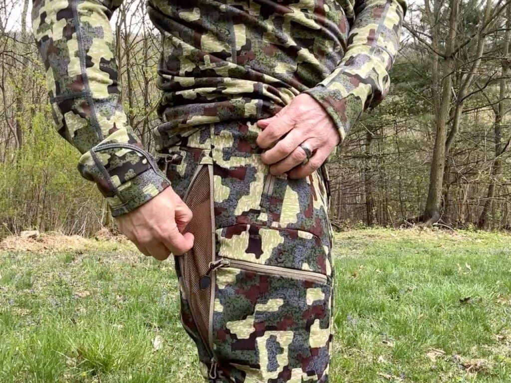 Forloh Allclima Stretch Woven Pants review with hip zip vents.