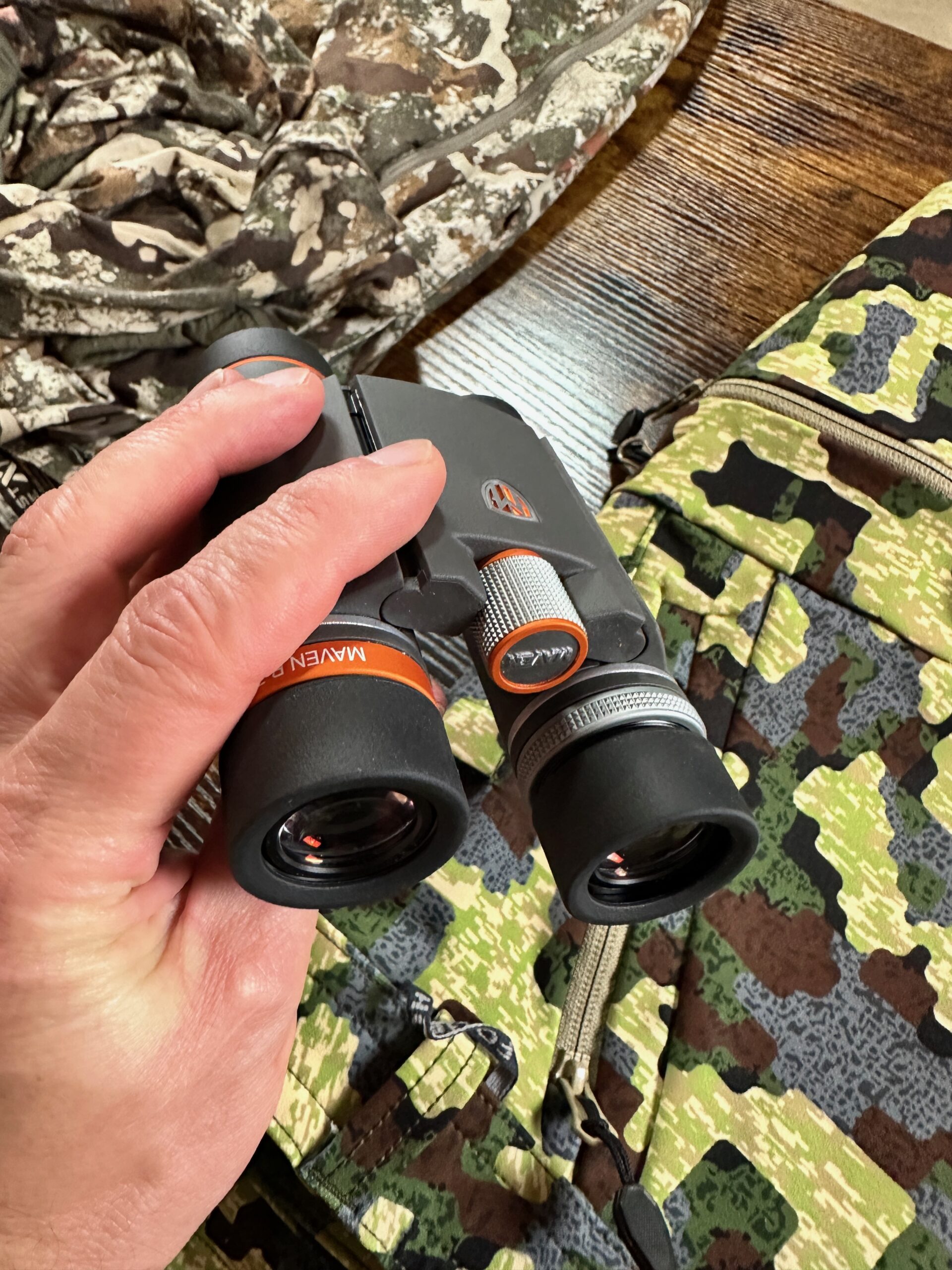 During my Maven B7 Binoculars Review, I showed off how small and powerful they are.