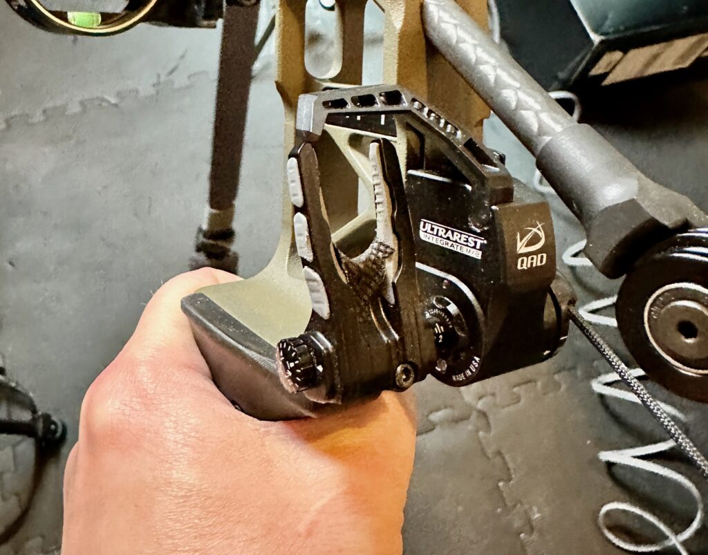 QAD Ultrarest Arrow Rest in my best of bow hunting gear list.