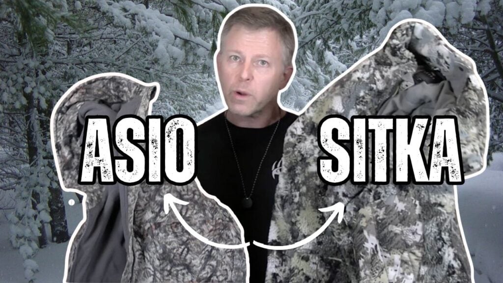 Sitka Fanatic vs Asio Late Season Jacket Review and Comparison
