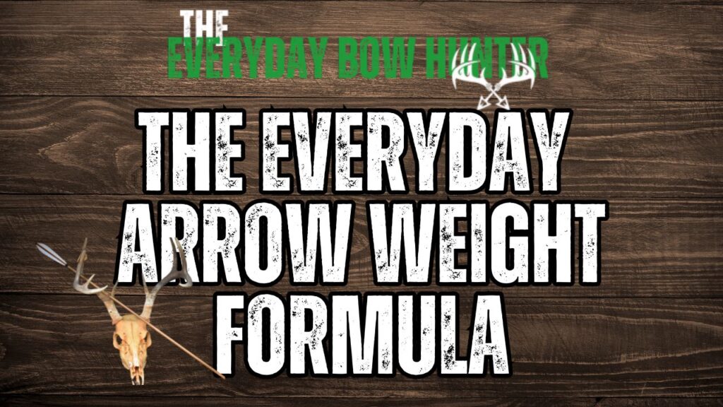 The Everyday Arrow Weight Formula