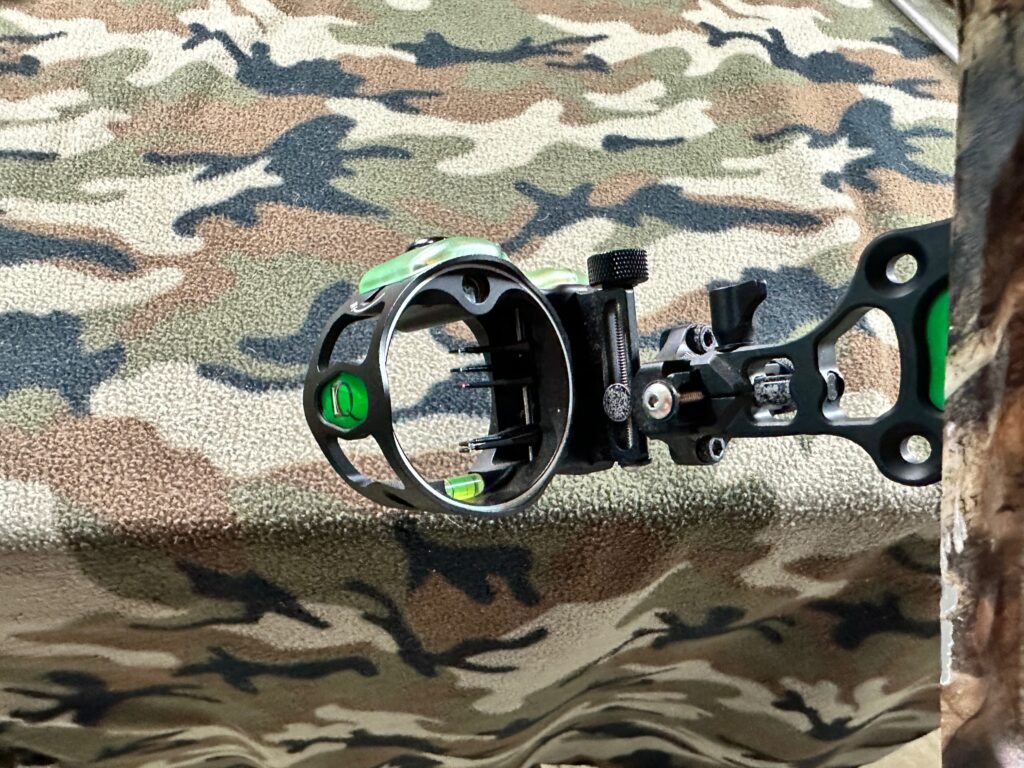 High Pin Bow Setup Side View