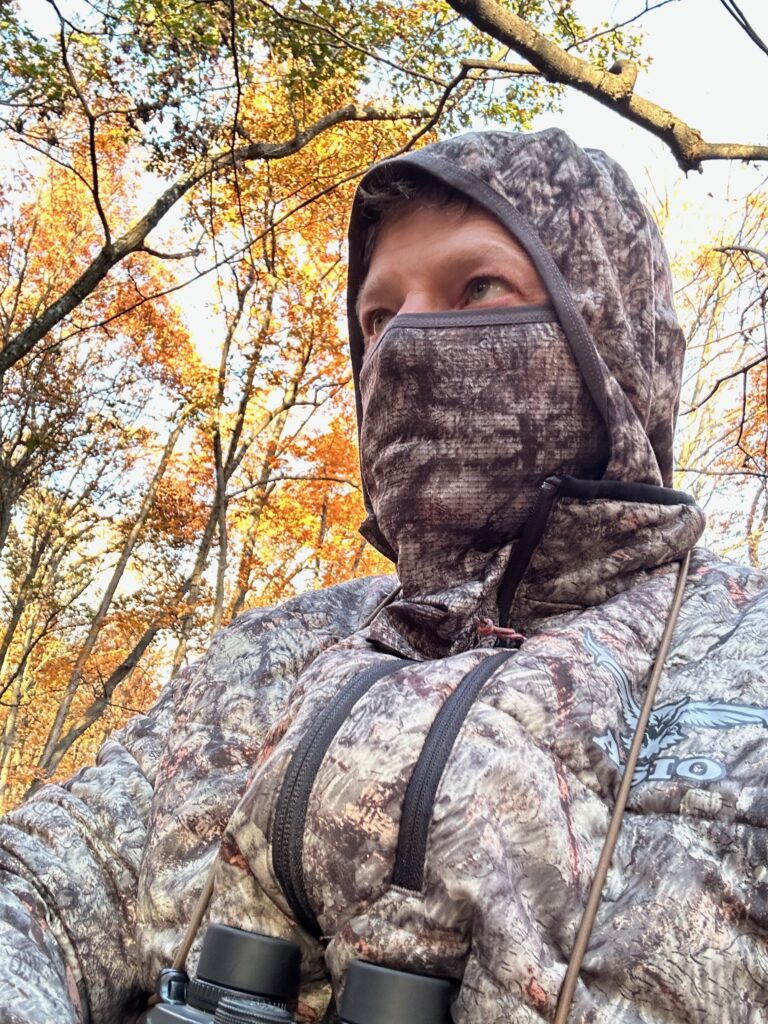 Hunting from a Saddle in late October