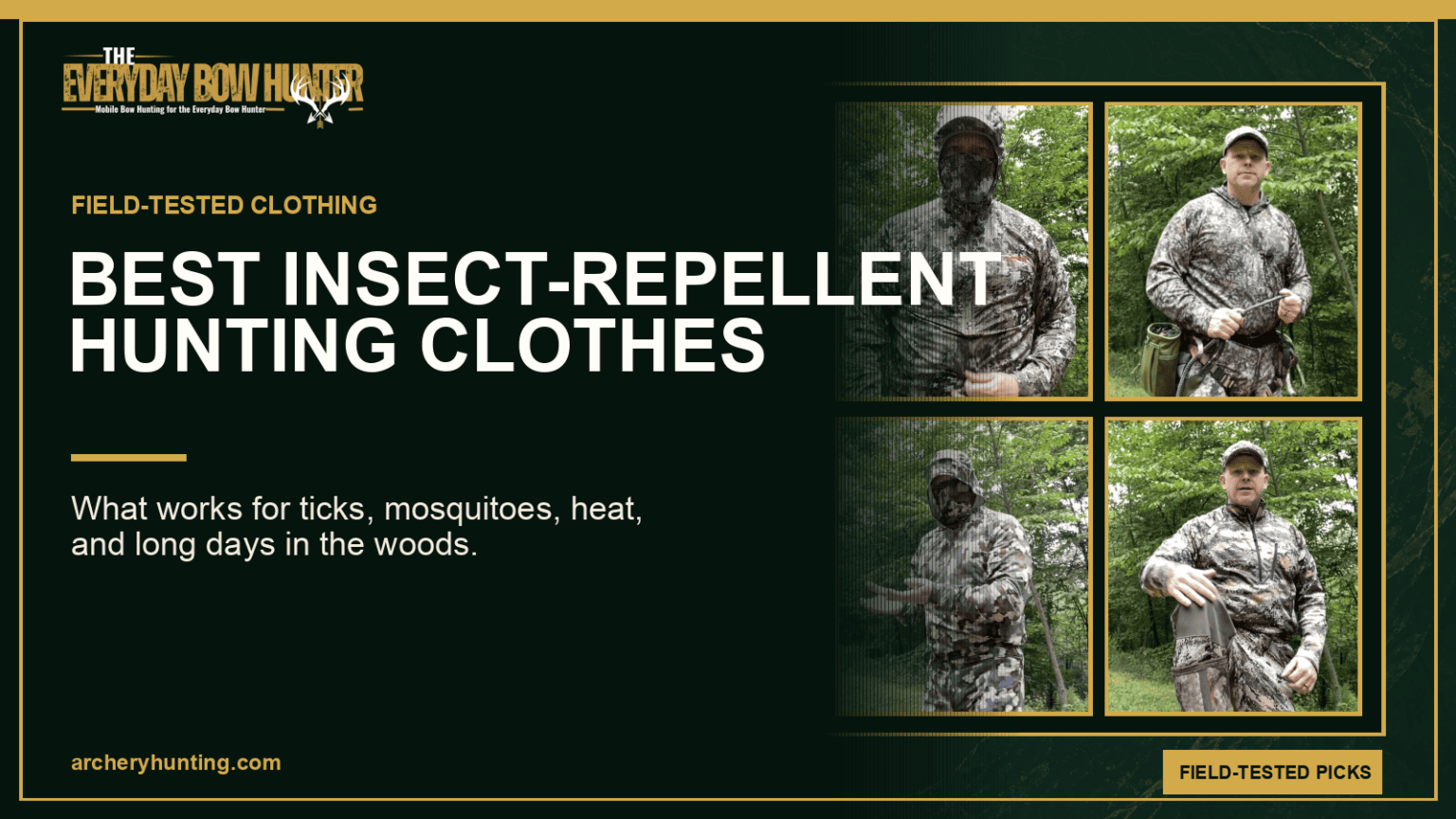 Best Insect-Repellent Hunting Clothes for 2026