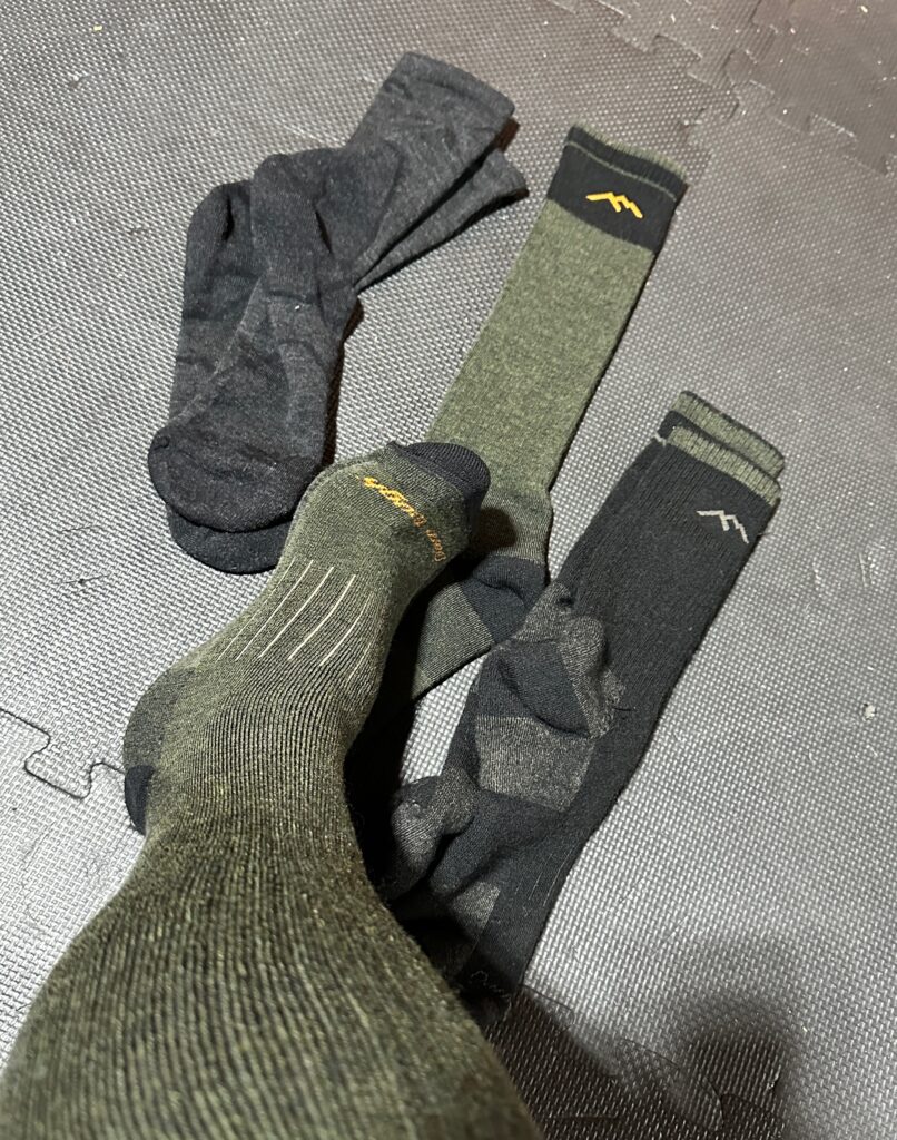 Darn Tough hunting socks