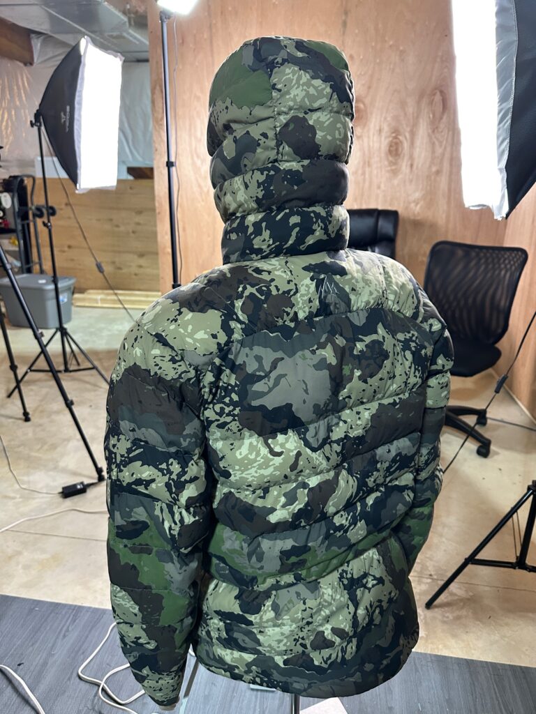 Pnuma Cascade Puffy Jacket Rear View