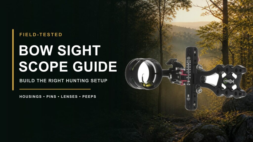 Compound Bow sight scope guide
