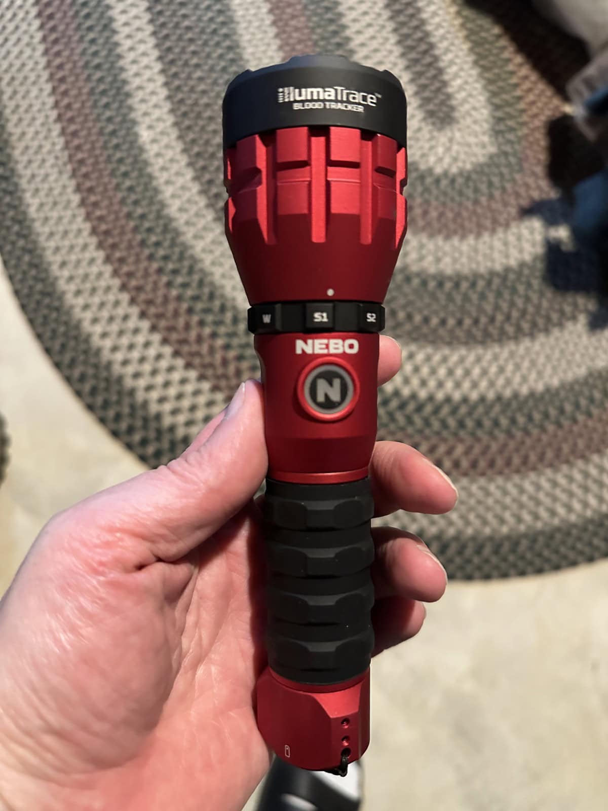 NEBO IllumaTrace Blood Tracker carried for deer recovery