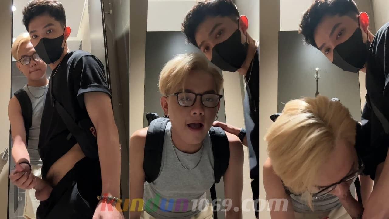 [OF] SEVEN x HANDSOME BOY – SUCK COCK DRINK SEMEN IN THE TOILET