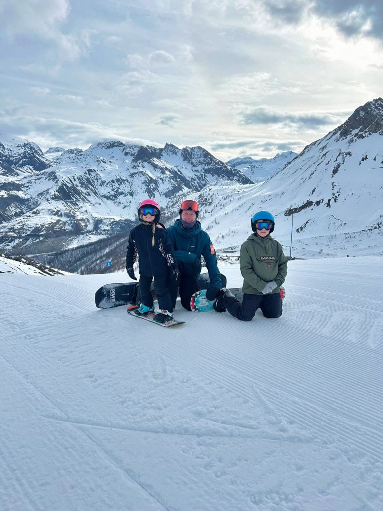 Tignes Snowboard Lesson Kids Children Beginners