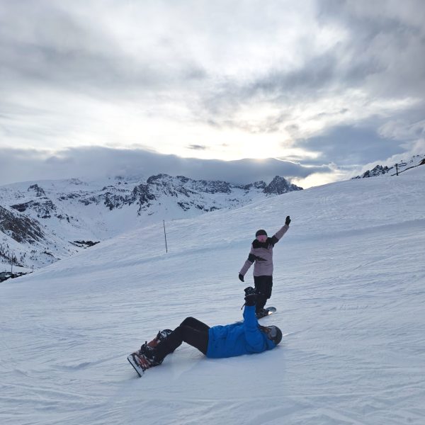 Snowboarding Tignes