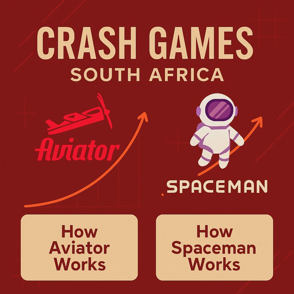 crash games South Africa – Aviator and Spaceman gameplay overview