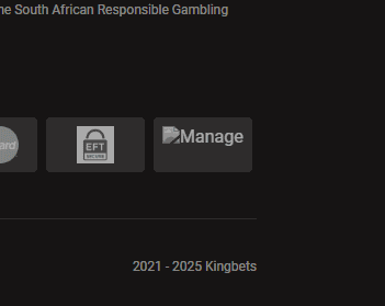 Broken payment image on Kingbets site
