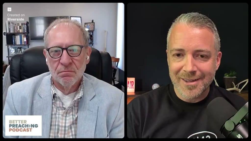 Tony Johnson discusses authentic preaching techniques in the podcast.