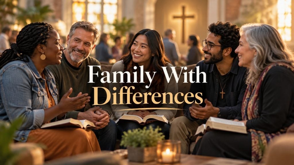 Better Preaching podcast image about family differences and unity.
