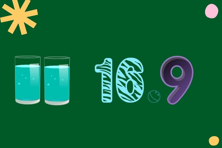 how many cups in a . oz bottle of water