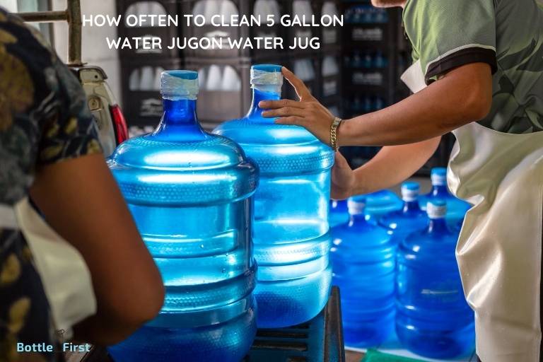 how often to clean 5 gallon water jug